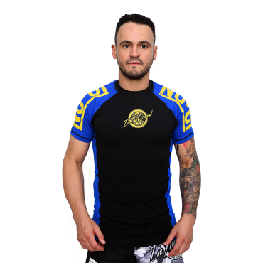 Rash Guards Segunda Pele Camiseta térmica - Azul