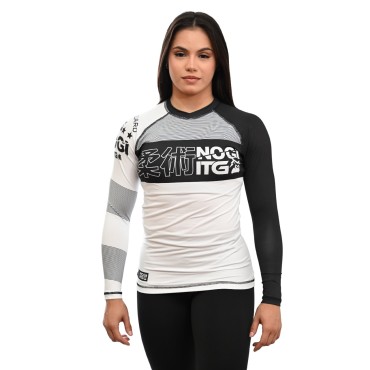 Rash Guards Feminina - NO-GI Branca