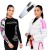 Kit Kimono In The Guard, Feminino Pink + Faixa BJJ + Rash Guard Skull - Branco