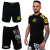 2 bermudas + 1 Rash Guards, In The Guard - PRETO