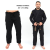 Kimono Jiu Jitsu TRANÇADO + Calça EXTRA   de RIP STOP - Preto