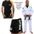 Quimono In The Guard BRANCO + Bermuda Sports + Rash Guards