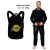 Quimono Jiu Jitsu New + Bolsa Trançada - Preto