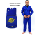 Quimono Jiu Jitsu New + Bolsa Trançada - Azul