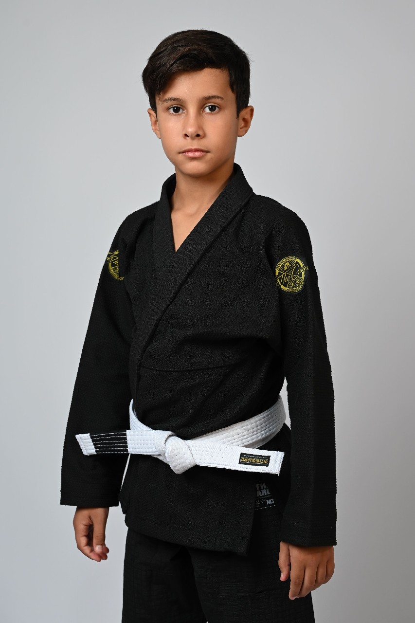 Kimono Infantil In The Guard New Preto
