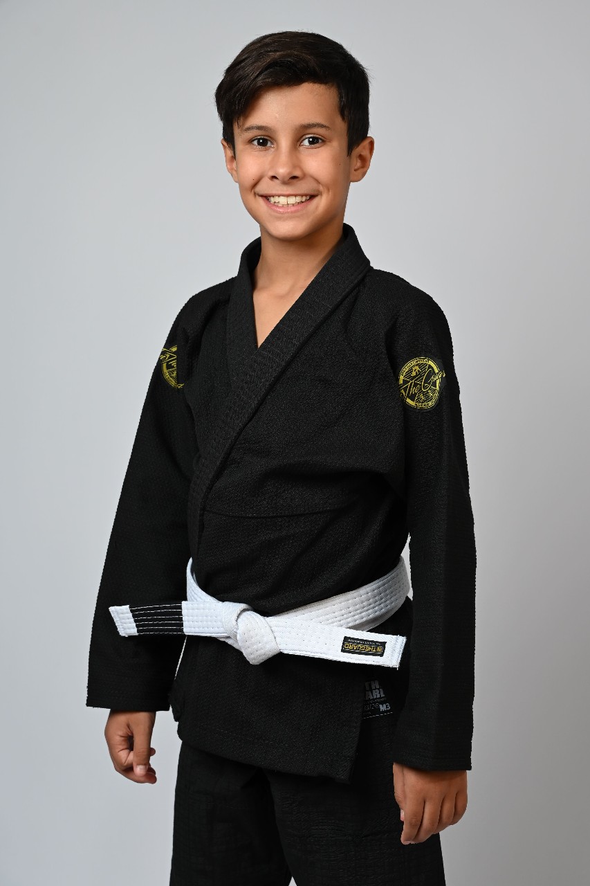 Kimono Infantil In The Guard New Preto