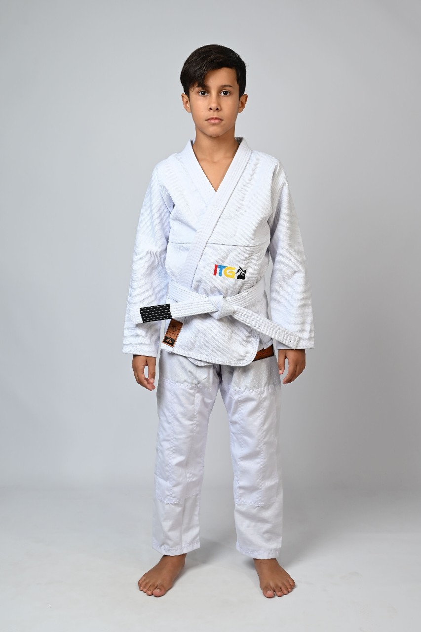 Kimono Infantil In The Guard Colors Branco
