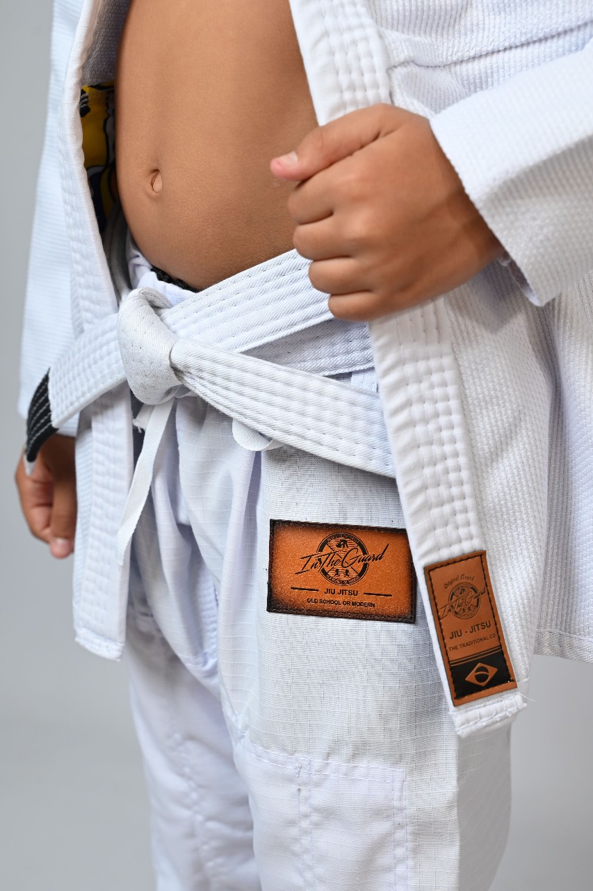 Kimono Infantil In The Guard Colors Branco