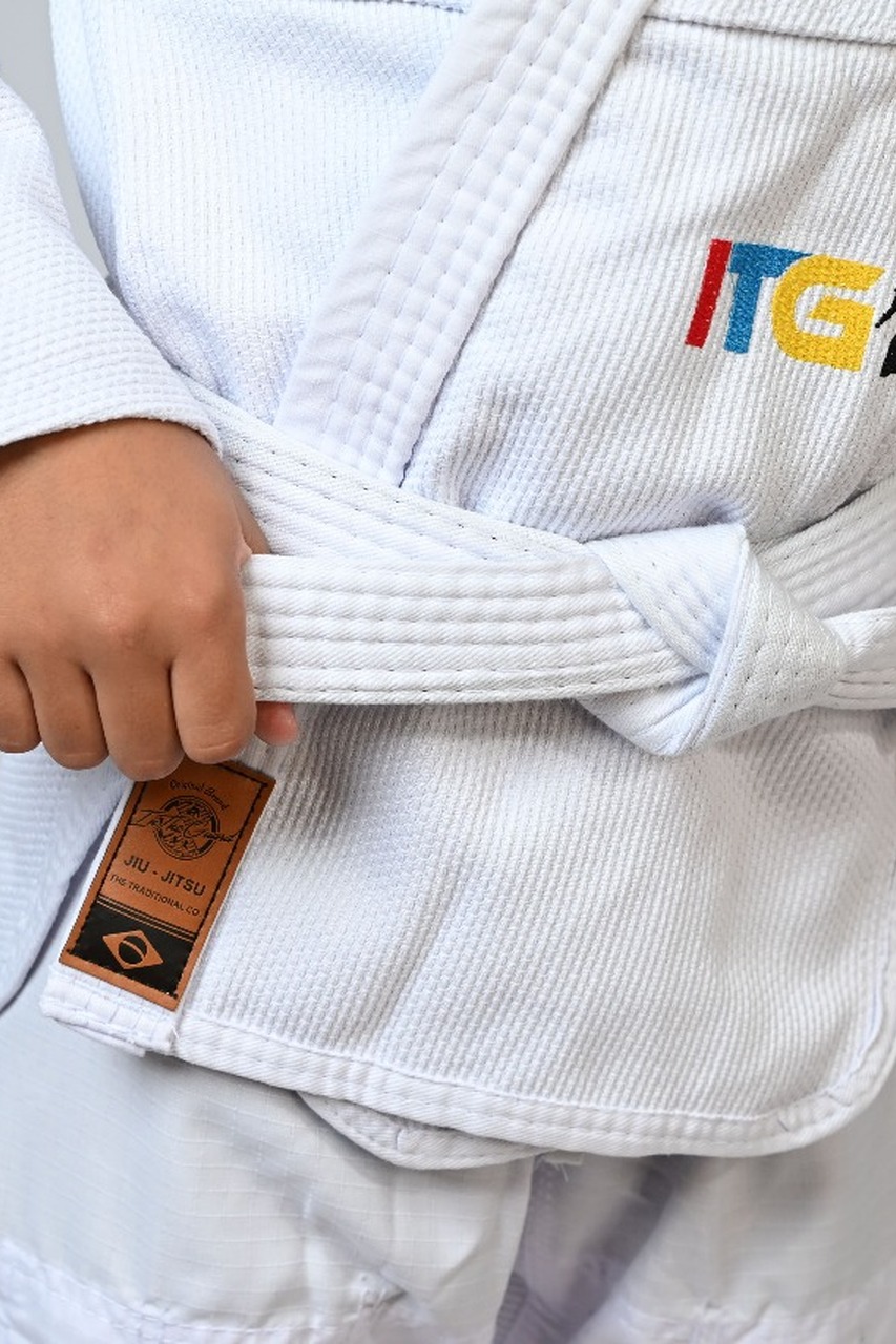 Kimono Infantil In The Guard Colors Branco