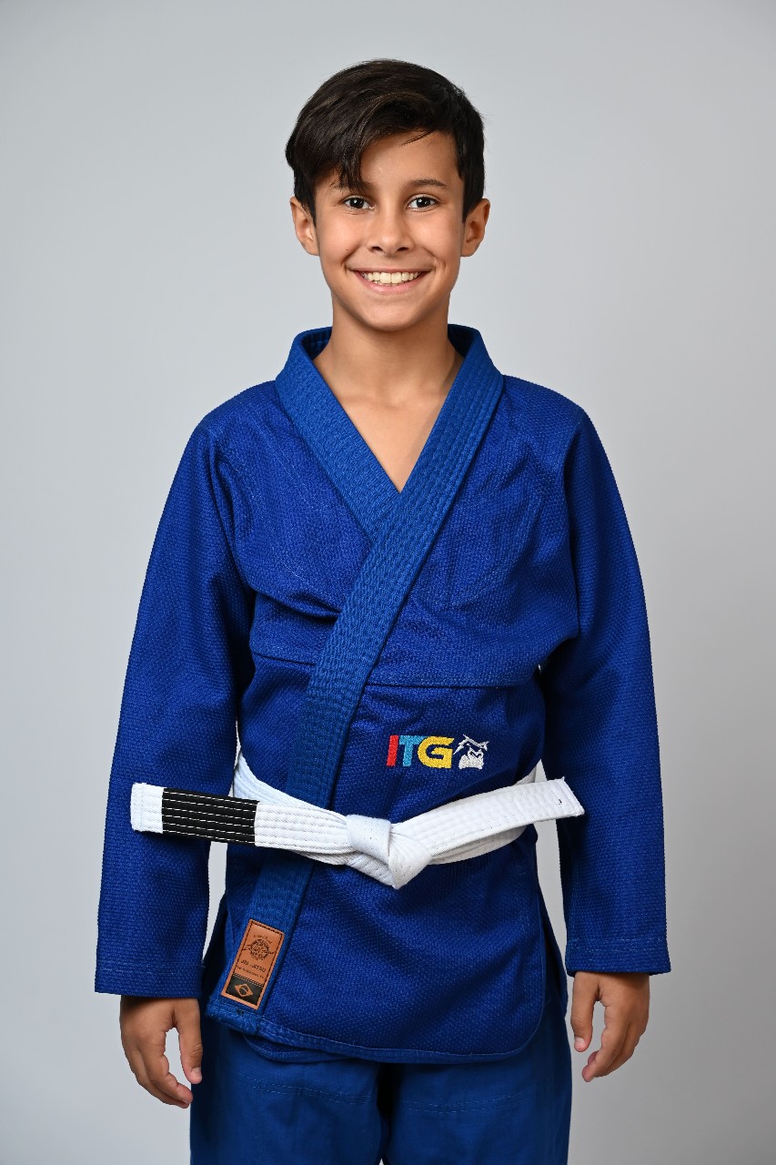 Kimono Infantil In The Guard Colors Azul