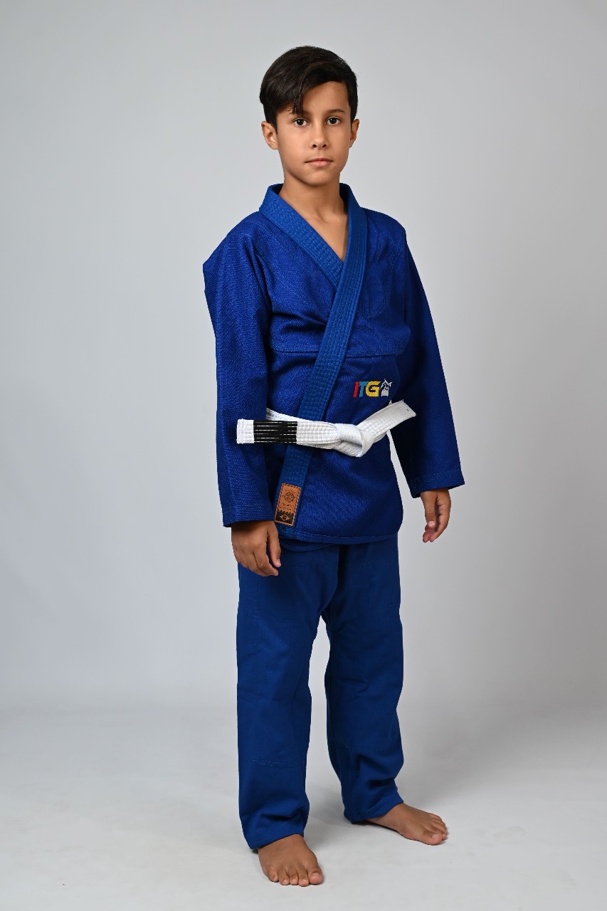 Kimono Infantil In The Guard Colors Azul