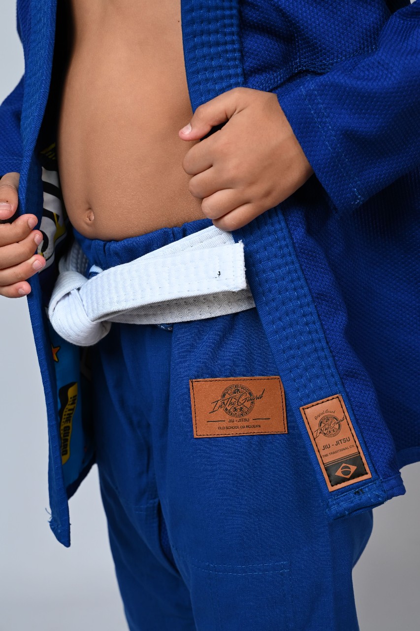 Kimono Infantil In The Guard Colors Azul