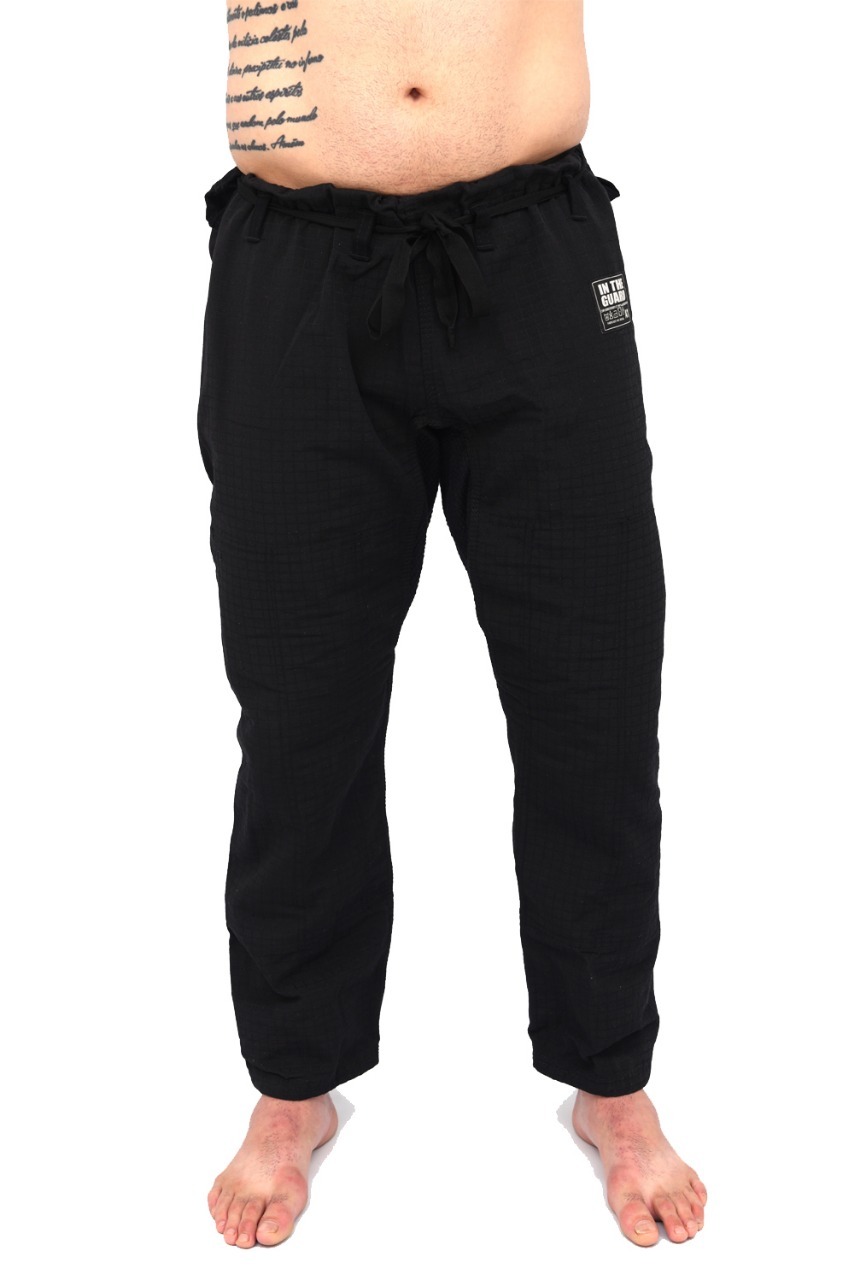 Calça de Kimono Jiu Jitsu - In The Guard - Preto