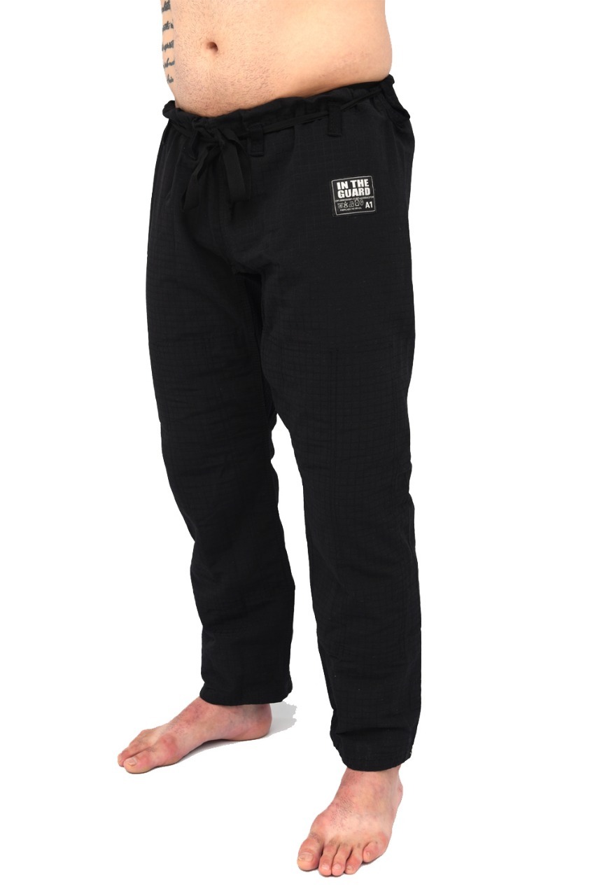 Calça de Kimono Jiu Jitsu - In The Guard - Preto