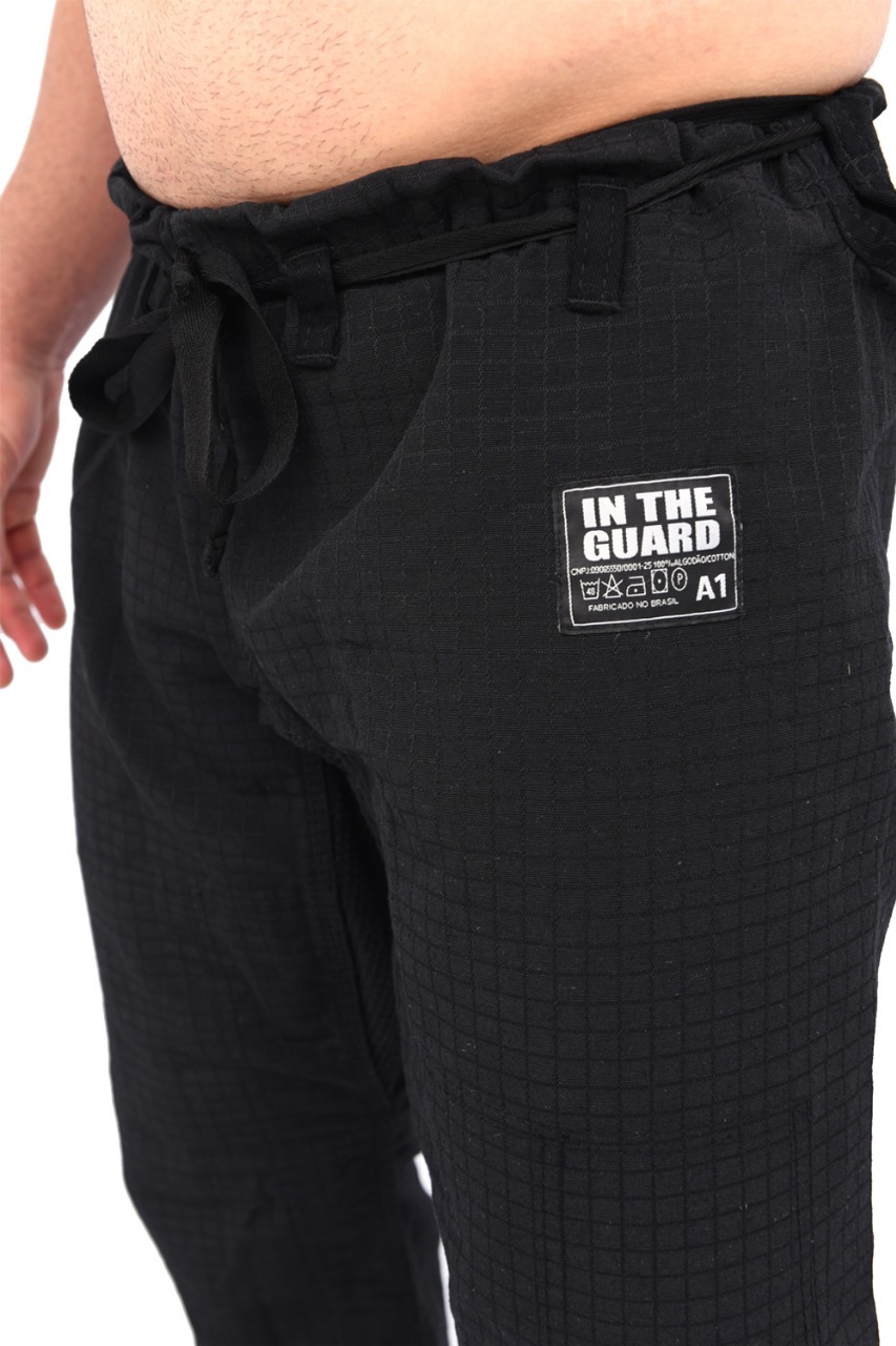 Calça de Kimono Jiu Jitsu - In The Guard - Preto