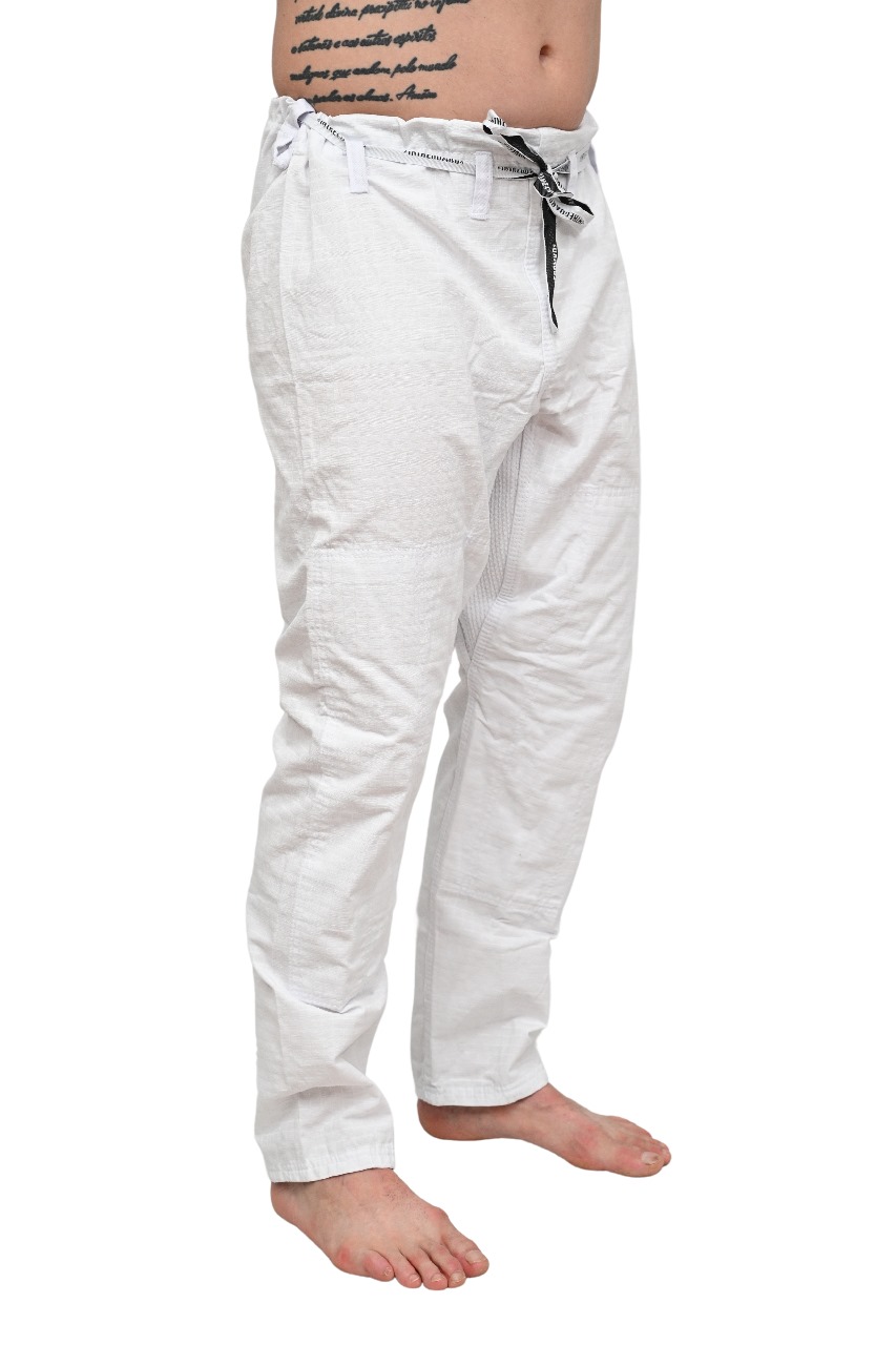 Calça de Kimono Jiu Jitsu - In The Guard - Branco