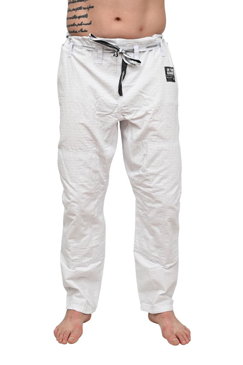 Calça de Kimono Jiu Jitsu - In The Guard - Branco