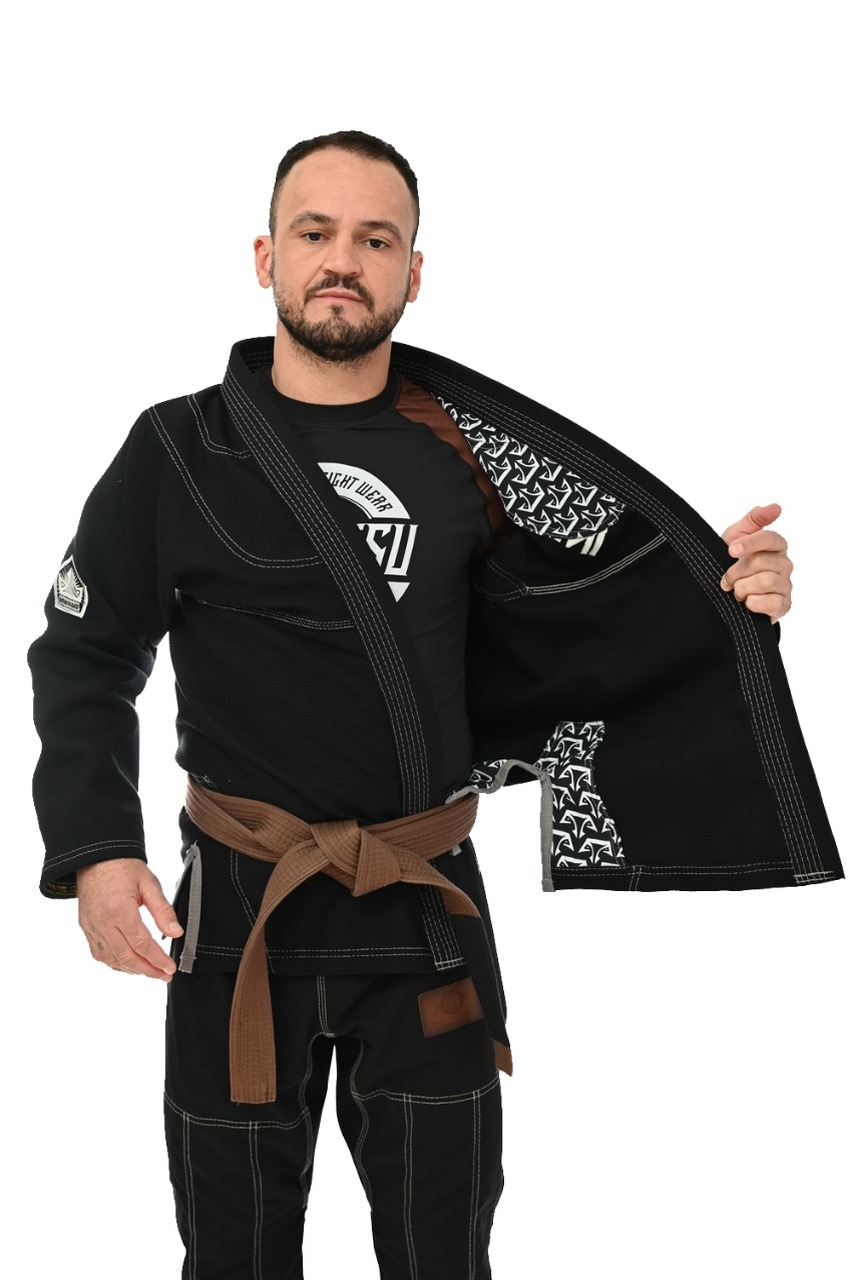 Kimono In The Guard Premium Preto OUTLET