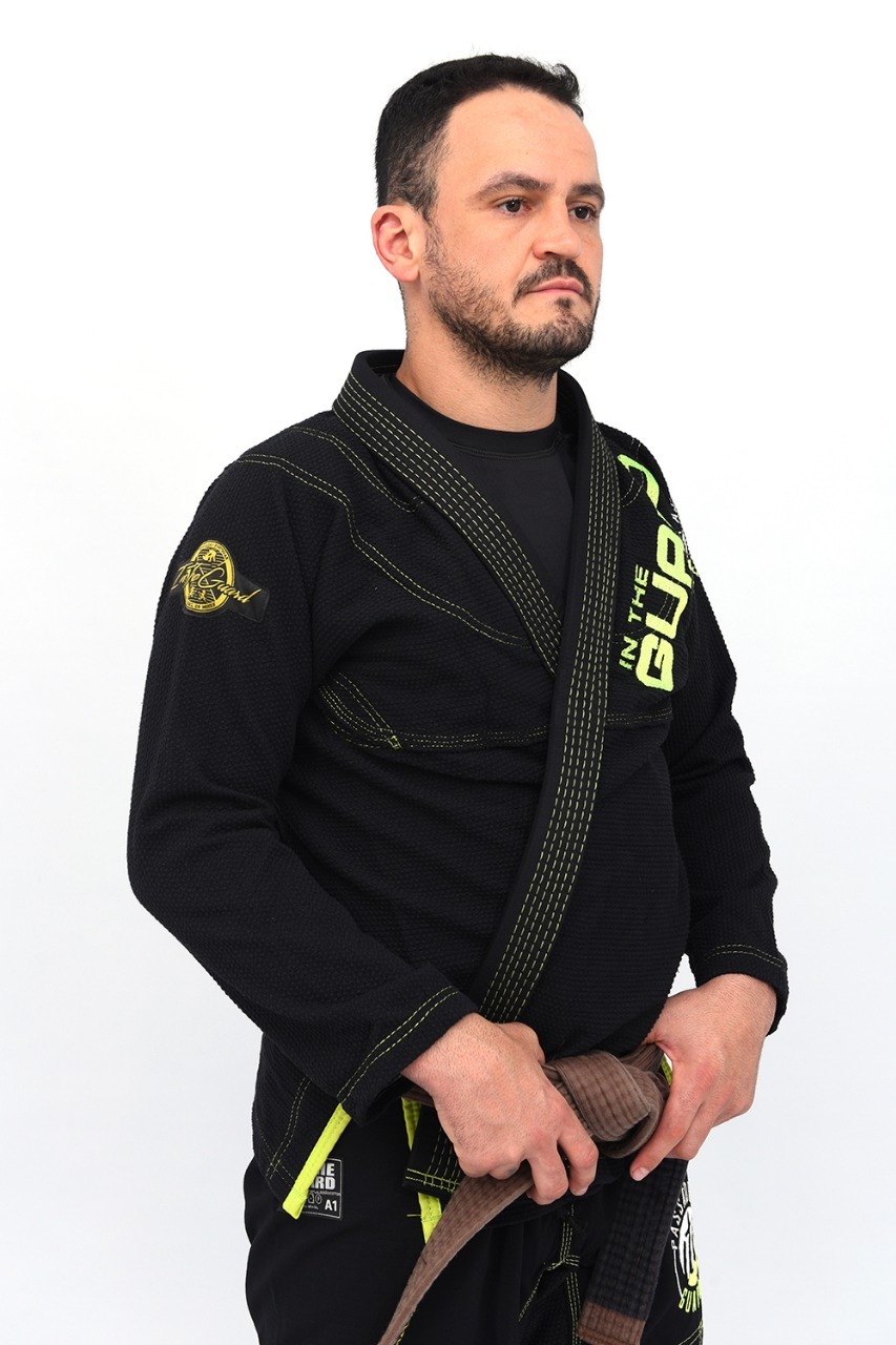 Kimono In The Guard Green Preto OUTLET 