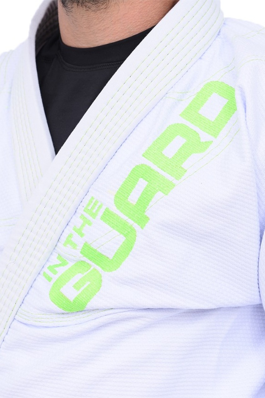Kimono In The Guard Green Branco OUTLET 