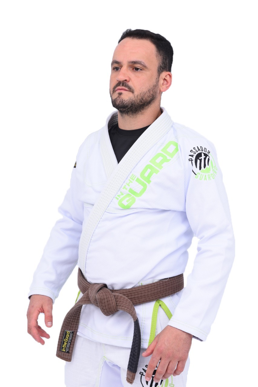Kimono In The Guard Green Branco OUTLET 