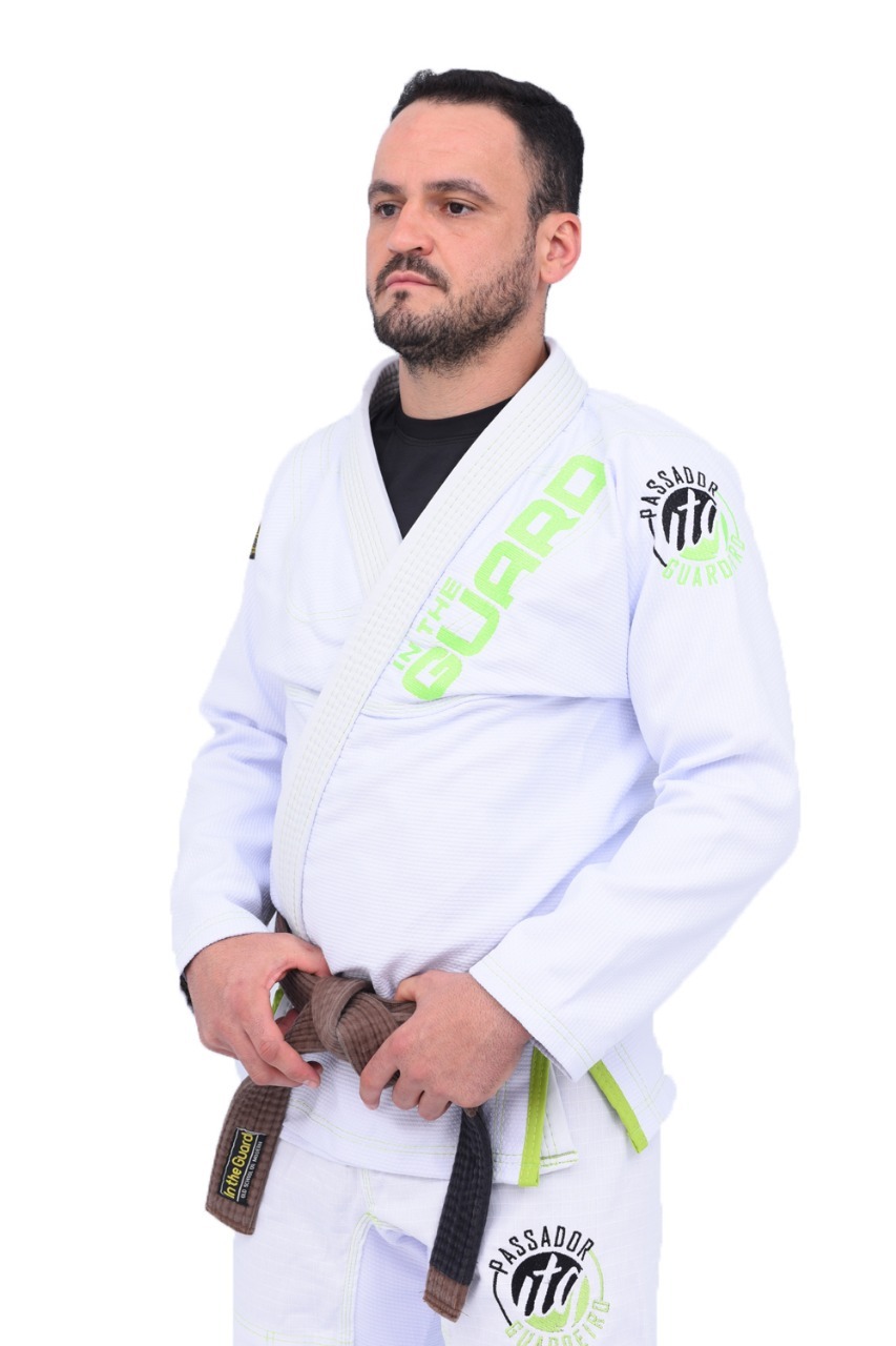 Kimono In The Guard Green Branco OUTLET 