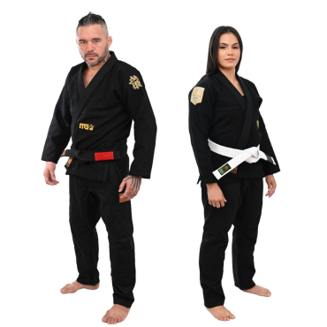 Kimono In The Guard, Kimono de Jiu Jitsu, Gold Pró Preto