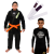 Kit Kimono In The Guard Jiu Jitsu + Rash Guard + Faixa - Preto