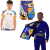 Kimono Jiu Jitsu, Quimono In The Guard +  rash Guards + Shorts BJJ - Azul