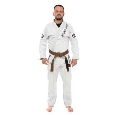 Kimono In The Guard, Kimono Unissex - Premium Branco