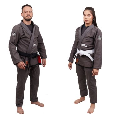 Kimono In The Guard, Premium Jiu Jitsu chumbo. - GRAY TIME